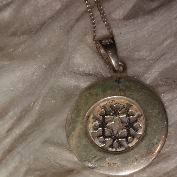 Vintage Pearl white and silver necklace - Picture 7 of 12